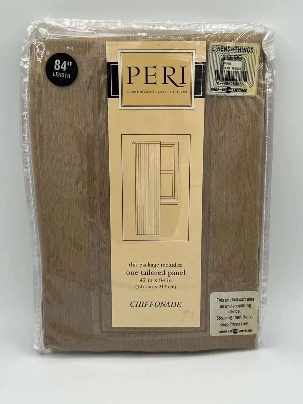 Peri Homeworks Collection One Tailored Panel 42” x 84